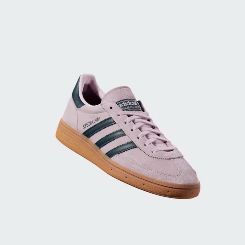 Adidas Women's Spezial Soft Pink and Black Sneakers